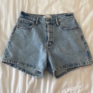 Abercrombie Curve Love Dad Short Women's Shorts
